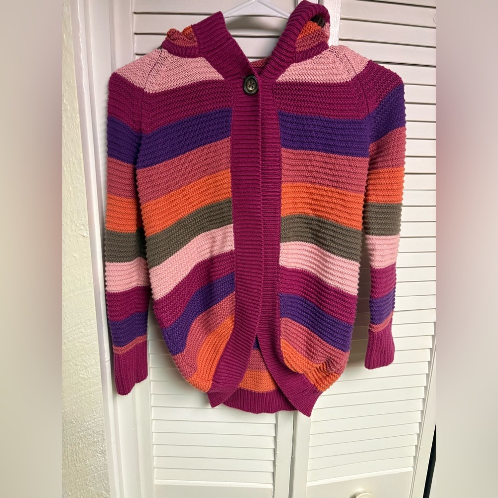 GAP Kids Multicolor Striped Cardigan